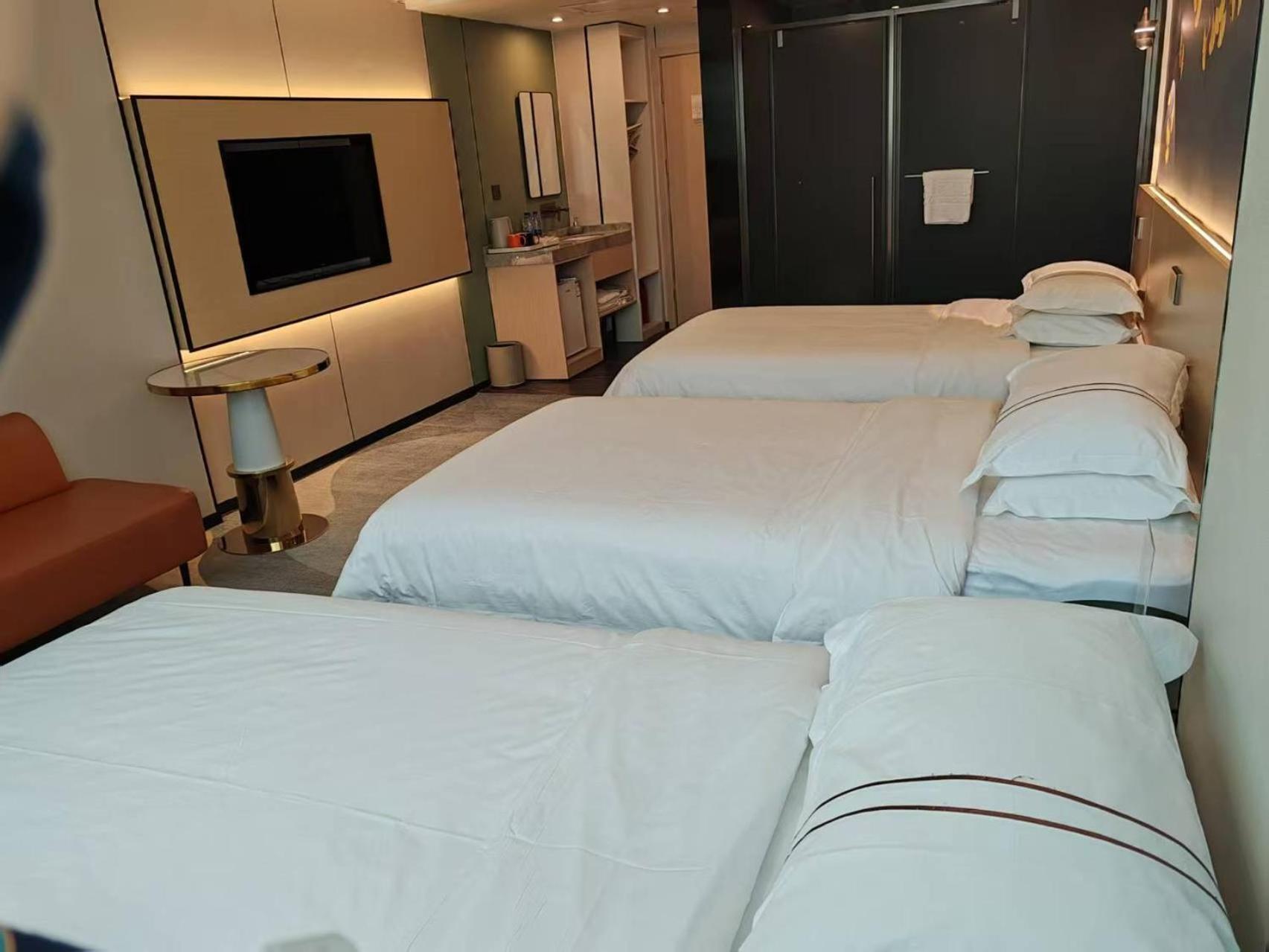 Waifiden Hotel -Former Tokai Hotel - Xiaobei Metro Station - During The Canton Fair, There Will Be Shuttle Buses For Transportation Back And Forth Kültér fotó
